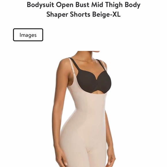SHAPERX Tummy Control Shapewear for Women Body Shaper Shorts Beige-XL NWT. - Picture 3 of 14